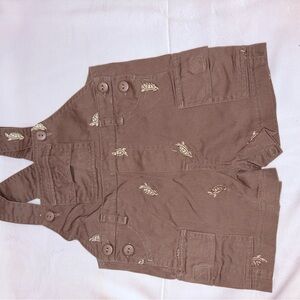 OshKosh B'gosh Brown Turtle Print One Piece